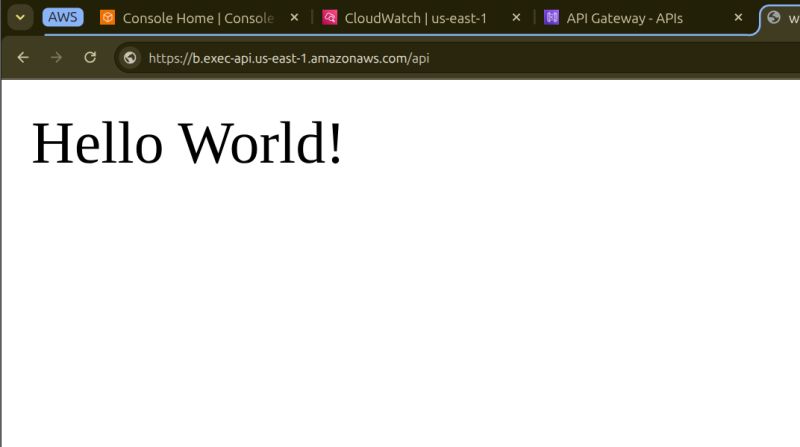 hello world lambda